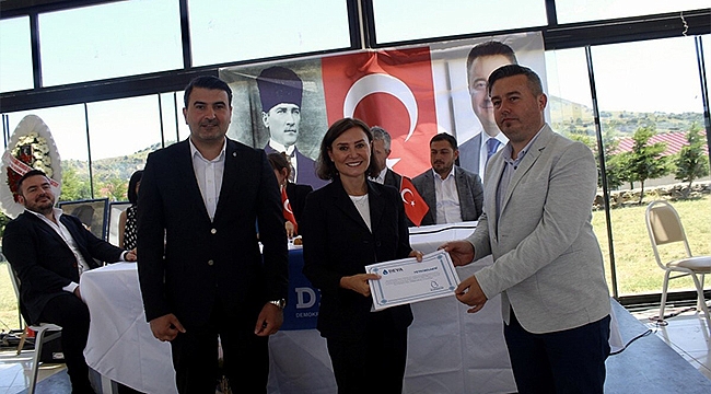 DEVA PARTİSİ AYVACIK VE ÇAN'A İLÇE BAŞKANLARI ATANDI