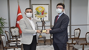 İL SAĞLIK MÜDÜRÜ BAŞTÜRK'TEN BAŞKAN ERDOĞAN'A ZİYARET