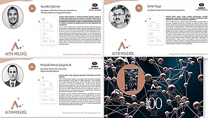 KİMYA BİLİMİNE YÖN VEREN 100 TÜRK BİLİM İNSANINDAN ÜÇÜ ÇOMÜ'LÜ
