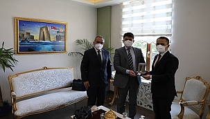 RUSYA FEDERASYONU ANKARA BÜYÜKELÇİLİĞİ MÜSTEŞARINDAN VALİ AKTAŞ' A ZİYARET 