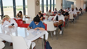 SORUMLU EMLAK DANIŞMANLIĞI SINAVLARI ÇTSO'DA BAŞLADI