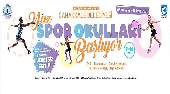 YAZ SPOR OKULLARI BAŞLIYOR