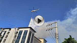 YENİ EMNİYET BİNASINDA YANGIN!