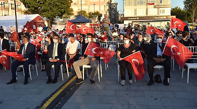 15 TEMMUZ DEMOKRASİ VE MİLLİ BİRLİK GÜNÜ ETKİNLİKLER İLE KUTLANDI