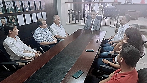 BAŞKAN GÖKHAN'DAN BARO YÖNETİMİNE İADE-İ ZİYARET