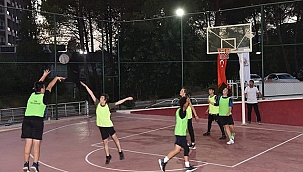 BAŞKAN ÖZ HAVA ATIŞINI YAPTI, STREETBALL TURNUVASI BAŞLADI