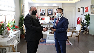 GÖKÇEADA VE BOZCAADA METROPOLİTİ KYRİLLOS SYKİS, VALİ AKTAŞ'I ZİYARET ETTİ