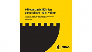 MİLLETİMİZİN BİRLİĞİNDEN DAHA SAĞLAM KALE YOKTUR!