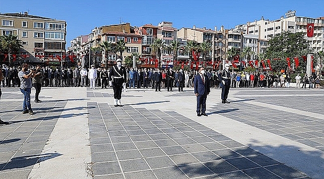 30 AĞUSTOS ZAFER BAYRAMI DÜZENLENEN TÖRENLE KUTLANDI