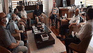 BAŞKAN GÖKHAN ERZURUMLULAR DERNEĞİ YÖNETİMİ İLE BİR ARAYA GELDİ