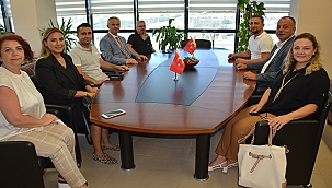 ÇANAKKALE BAROSU ÇTSO YÖNETİM KURULUNU ZİYARET ETTİ