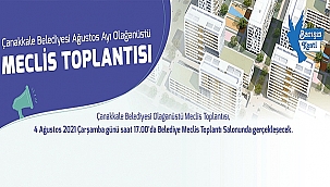 MECLİS TOPLANTISI BUGÜN