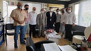 VALİ AKTAŞ, BEŞİKTAŞLILAR GENÇLİK VE SPOR KULÜBÜ DERNEĞİNİ ZİYARET ETTİ