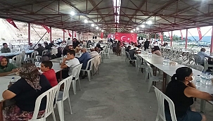 VALİ AKTAŞ, MUHARREM AYI MÜNASEBETİYLE DÜZENLENEN İFTAR YEMEĞİNE KATILDI