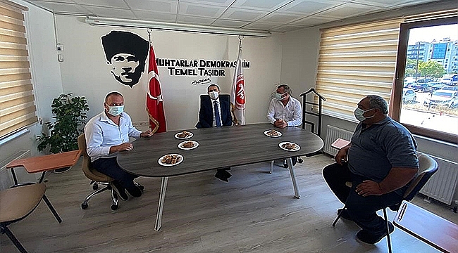 VALİ AKTAŞ MUHTARLIK ZİYARETLERİNE DEVAM EDİYOR