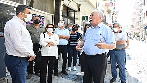 BAŞKAN GÖKHAN YAYALAŞTIRMA PROJESİ ÇALIŞMALARINI İNCELEDİ