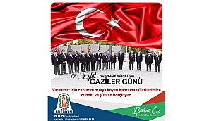 BAŞKAN ÖZ'ÜN GAZİLER GÜNÜ MESAJI