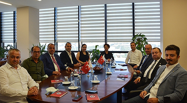 BİGA TİCARET VE SANAYİ ODASI HEYETİNDEN ÇTSO'YA ZİYARET
