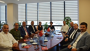 BİGA TİCARET VE SANAYİ ODASI HEYETİNDEN ÇTSO'YA ZİYARET 