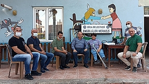 BİGA TSO'DAN ENGELLİLER DERNEĞİ'NE ZİYARET