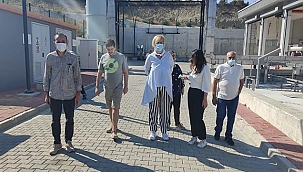 GÜRCİSTAN'DAN GELEN HEYET BİYOLOJİK ATIKSU ARITMA TESİSİ'NDE