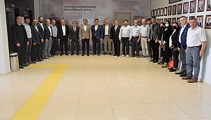 İL GENEL MECLİS BAŞKANI ÖNDER'DEN BİGA BELEDİYESİ'Nİ ZİYARET