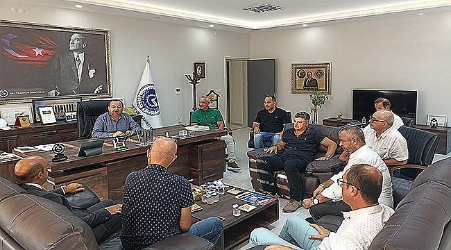 KAYMAKAM CAN'DAN BİGA TSO YÖNETİMİNE VEDA ZİYARETİ