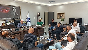 KAYMAKAM CAN'DAN BİGA TSO YÖNETİMİNE VEDA ZİYARETİ