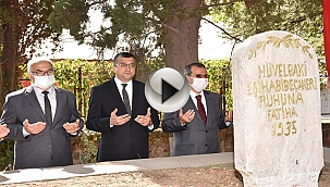 OSMAN ÇANERİ MEZARI BAŞINDA DUALARLA ANILDI