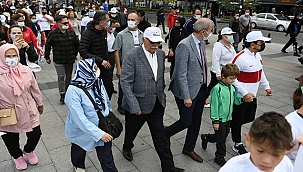 SPOR HAFTASI ETKİNLİKLERİ SAĞLIKLI YAŞAM YÜRÜYÜŞÜ İLE BAŞLADI