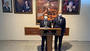 VALİ AKTAŞ'TAN GELİBOLU KAYMAKAMI BEKİR ABACI'YA HAYIRLI OLSUN ZİYARETİ