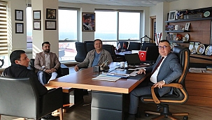 BAŞKAN ARSLAN'A ZİYARET