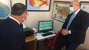 KEPEZ BELEDİYESİ ÇOMÜ YER BİLİMLERİ MÜZESİNİ ZİYARET ETTİ