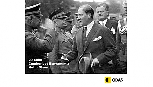 ODAŞ ENERJİ'NİN 29 EKİM CUMHURİYET BAYRAMI KUTLAMA MESAJI