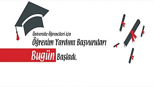 ÜNİVERSİTE ÖĞRENCİLERİNE YÖNELİK ÖĞRENİM YARDIMI BAŞVURULARI BAŞLADI