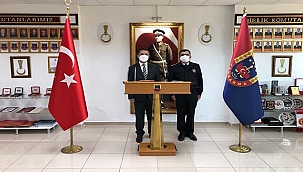 VALİ AKTAŞ, İL JANDARMA KOMUTANLIĞINI ZİYARET ETTİ