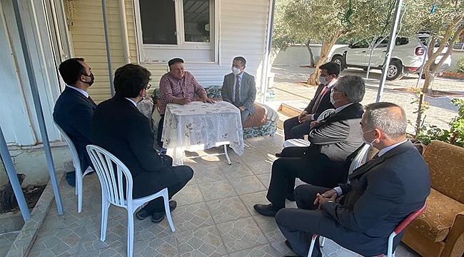 VALİ AKTAŞ'TAN ZİYARETLER