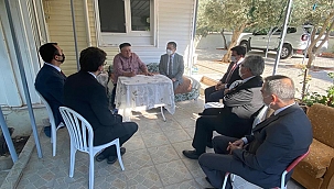 VALİ AKTAŞ'TAN ZİYARETLER