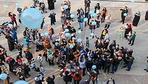 AHMET ALP İÇİN BALON UÇURULDU