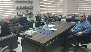 İLÇE EMNİYET MÜDÜRÜNDEN BİGA TSO'YA ZİYARET