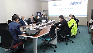 KIŞ TEDBİRLERİ KOORDİNASYON KURULU TOPLANTISI GERÇEKLEŞTİRİLDİ