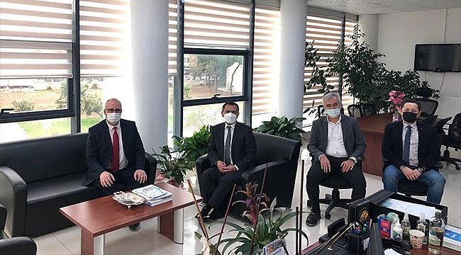 VALİ AKTAŞ, ÇOMÜ FAKÜLTE DEKANLARINI ZİYARET ETTİ