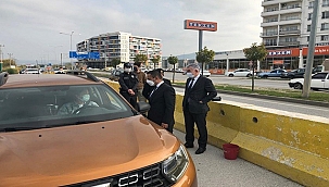 VALİ AKTAŞ, TEKZEN POLİS UYGULAMA NOKTASINI ZİYARET ETTİ