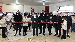 AKÇAPINAR ORTAOKULUNDA "TÜBİTAK 4006 BİLİM" FUARI AÇILDI