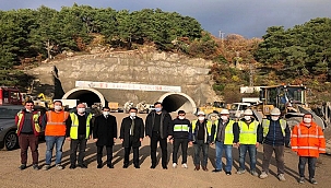 AYVACIK -KÜÇÜKKUYU TÜNELLERİNDE ÇALIŞMALAR BİTMEK ÜZERE