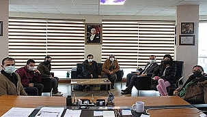 BAŞKAN ARSLAN'I ZİYARET ETTİLER