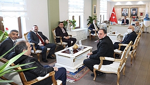 BÜYÜK BİRLİK PARTİSİ İL YÖNETİMİNDEN VALİ AKTAŞ'A ZİYARET