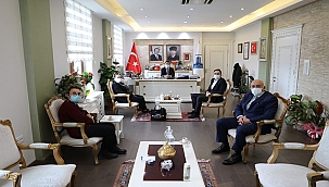 ÇANAKKALE GASTRONOMİ DERNEĞİ'NDEN VALİ AKTAŞ'A ZİYARET