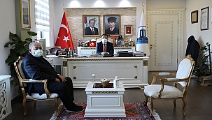 ÇANAKKALE ROMAN DERNEKLERİ FEDERASYONU BAŞKANI VALİ AKTAŞ'I ZİYARET ETTİ