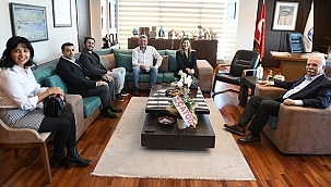 ÇATOD'DAN BAŞKAN GÖKHAN'A ZİYARET